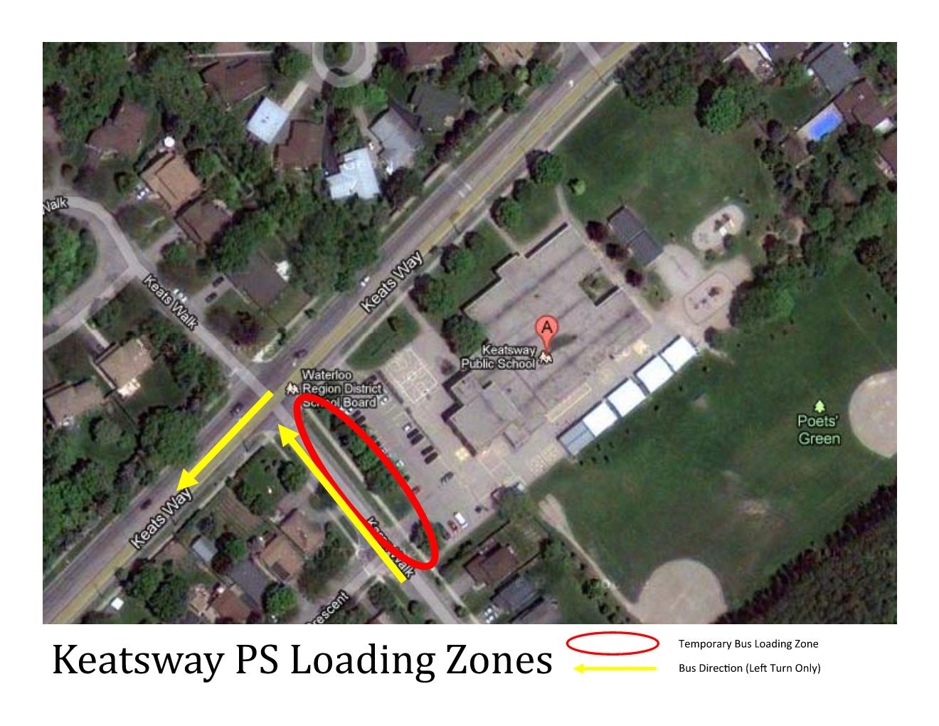 Image of Keatsway Public School loading zones