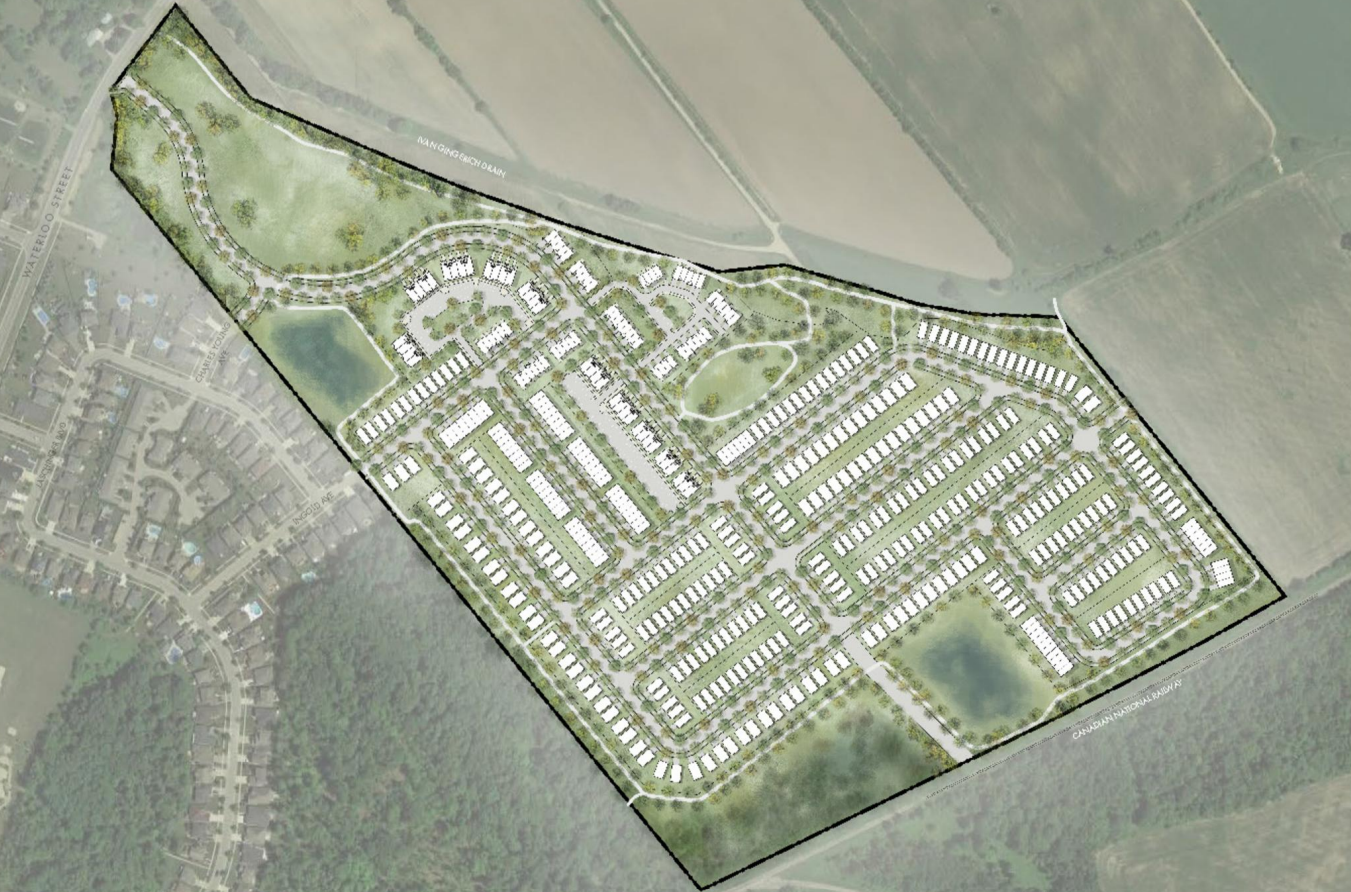 Conceptual Development Plan for the proposed development.