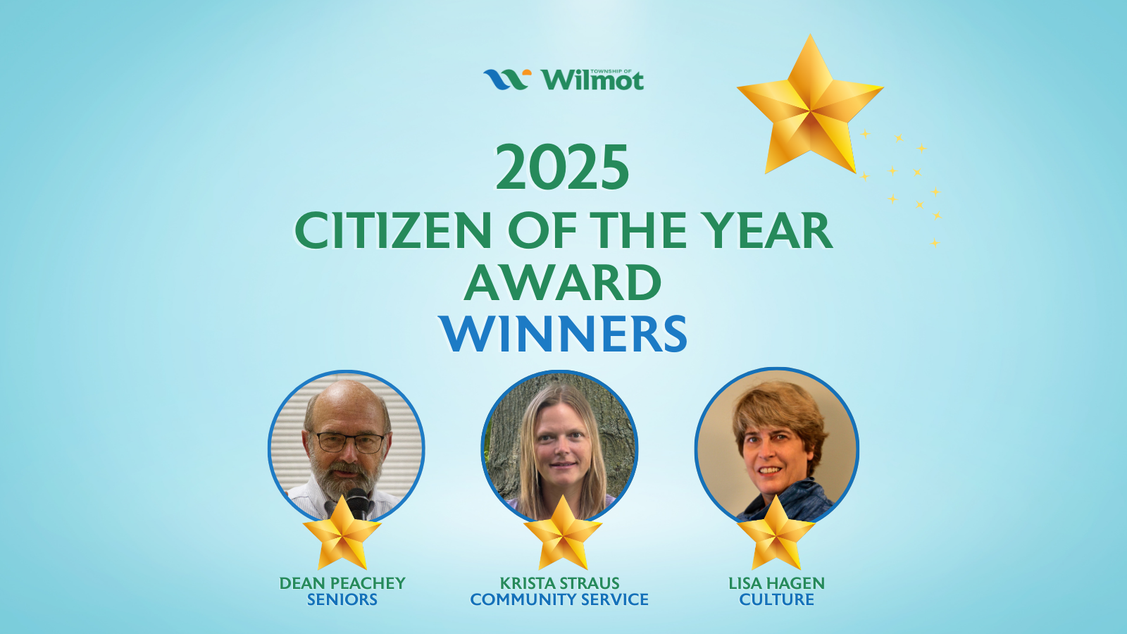 Image showing the winners of the 2025 Citizen of the Year Awards.