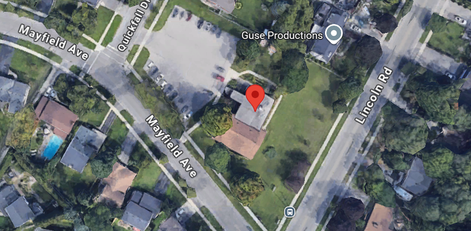 Satellite image of 250 Lincoln Rd