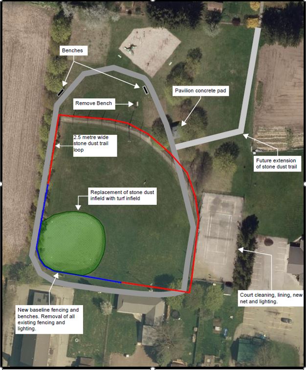 Proposed Heidelberg Park Changes.