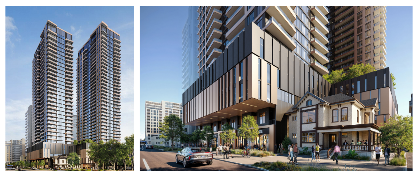 Rendering of Proposed Building, from King St S