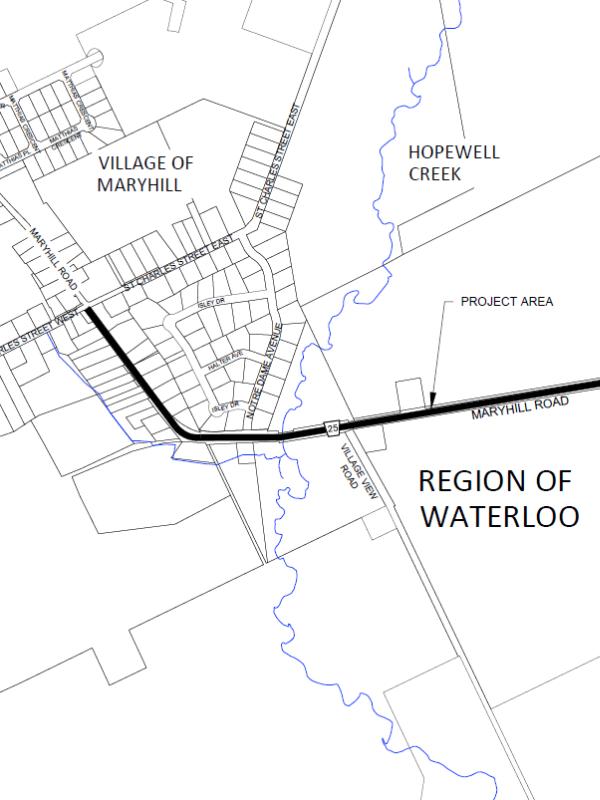 Map of the project location