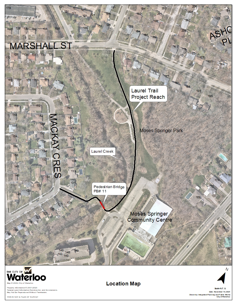 Moses Springer Park map