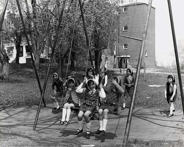 Children at Mohawk Institute 