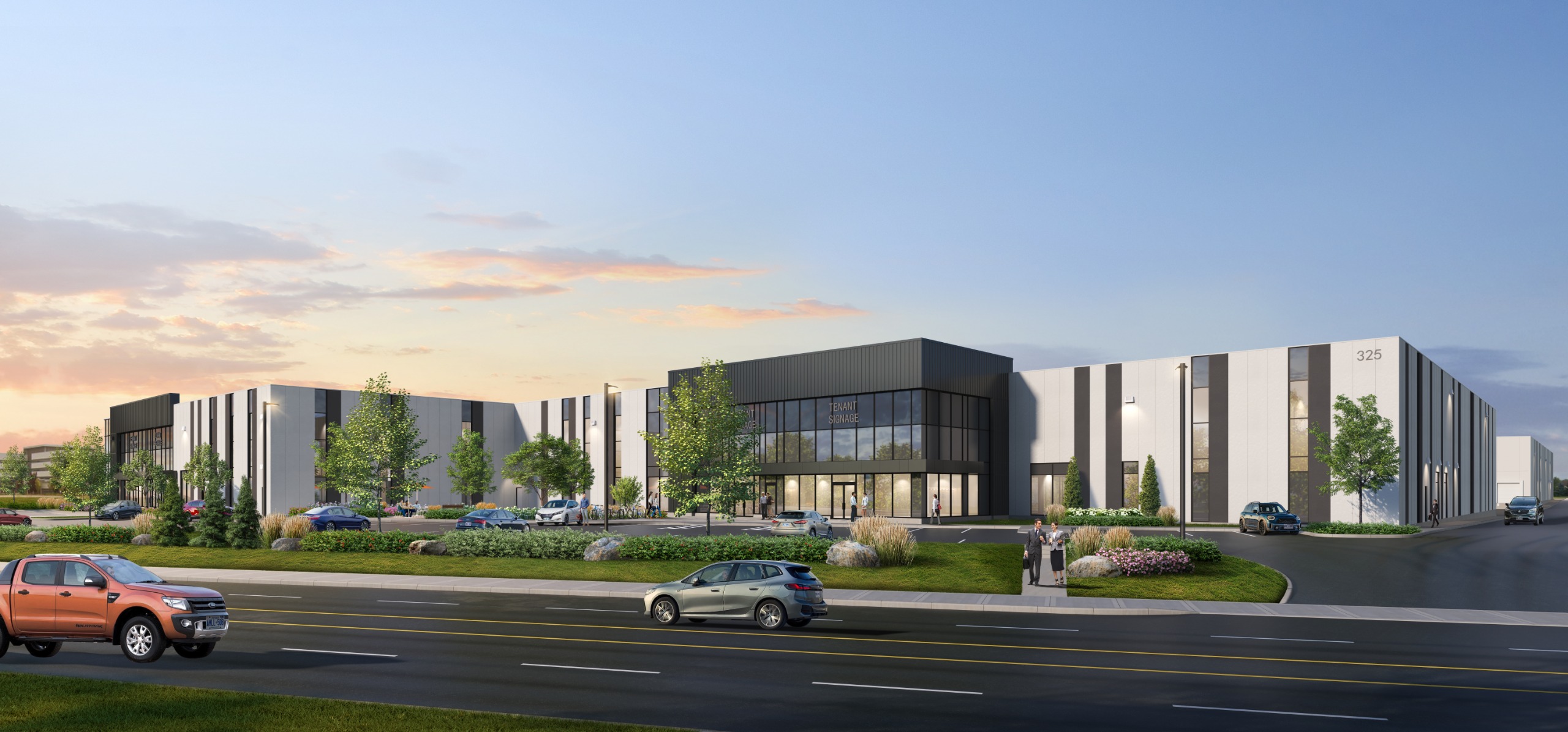 Proposed employment building