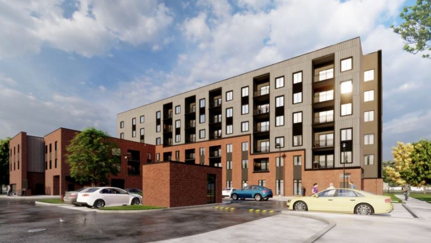 A rendering of Kingscourt once finished. 