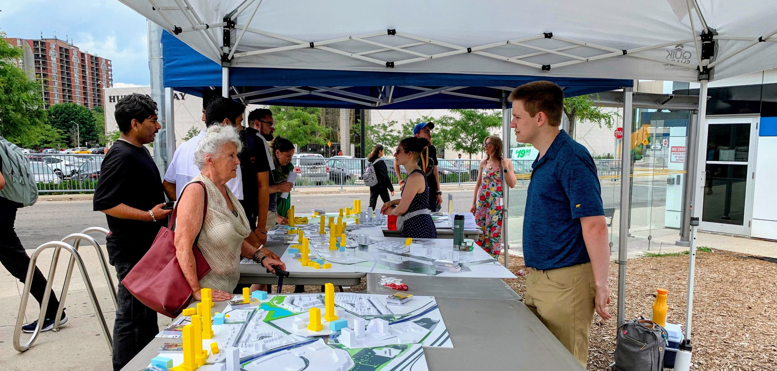 A photo from the Growing Together East workshop at the Fairway ION Station