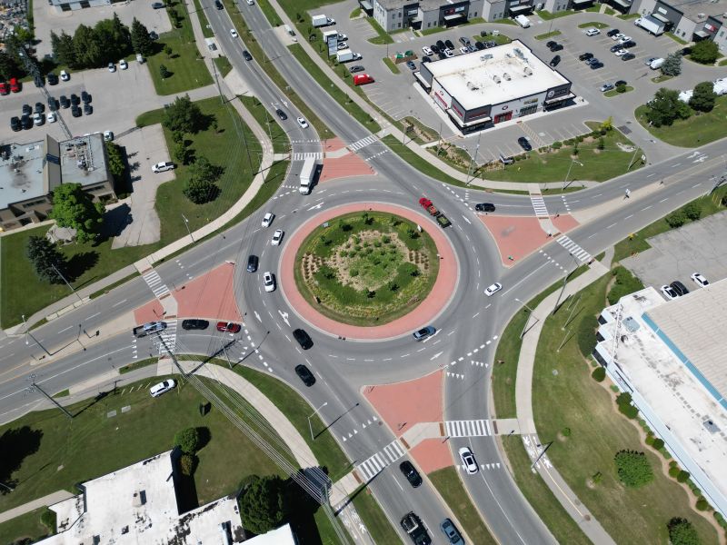 Franklin and Bishop Roundabout