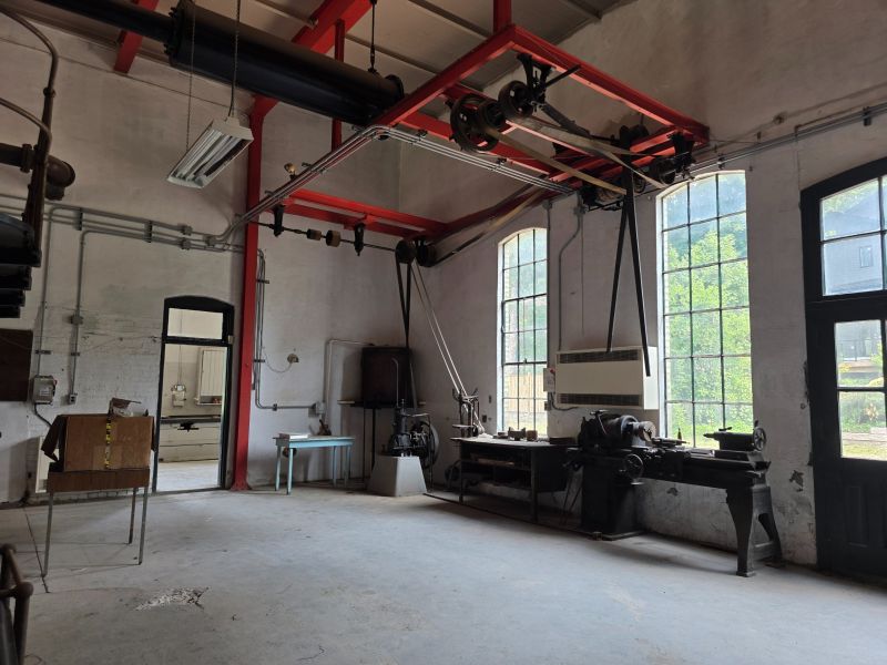 Interior of pump station 