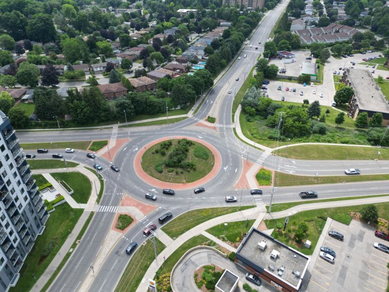 Homer Watson and Block Line Roundabout