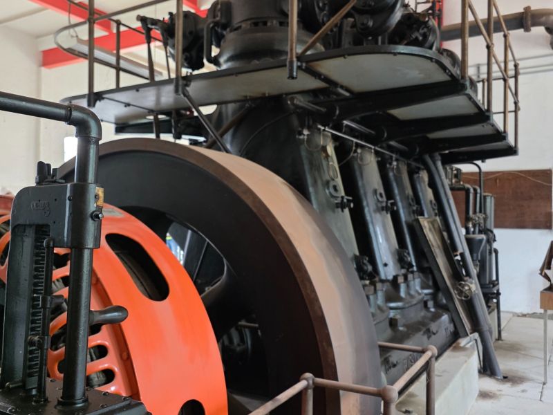 Water pump in pumping station