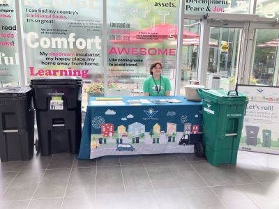 Community outreach by the Waste team on July 10, 2025. ​