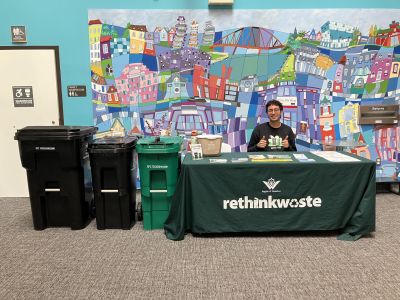 Community outreach by the Waste team on July 25, 2025. ​