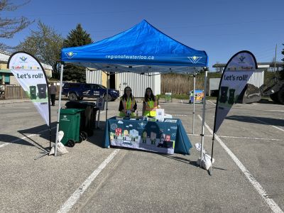 Outreach at Waste Discovery Day on May 10, 2025
