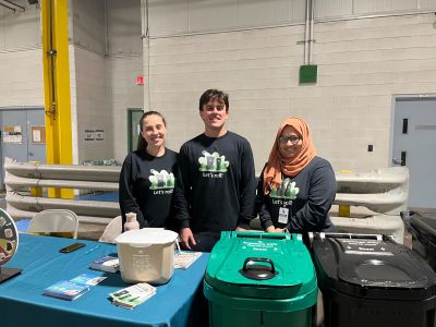 Outreach at a City of Kitchener public works event on May 26, 2025