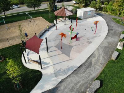 Eastbirdge green spray pad